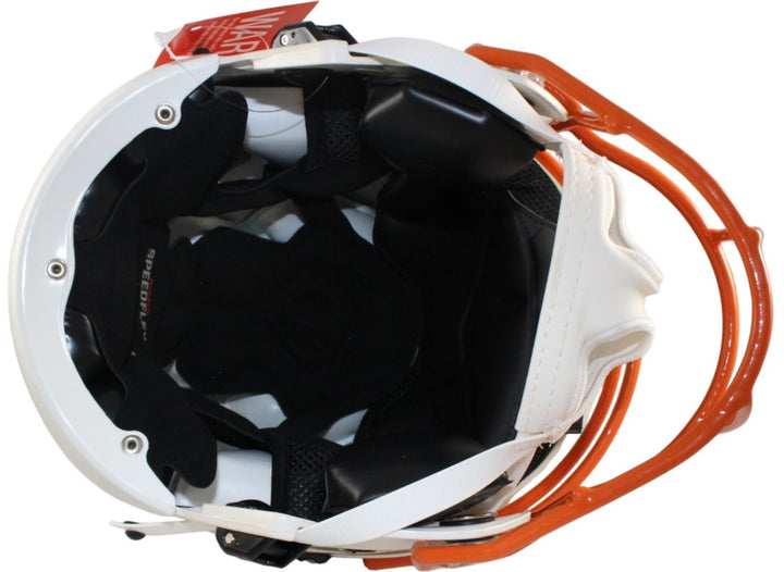 John Elway Autographed Denver Broncos SpeedFlex Retro Helmet Beckett WIT 55391
