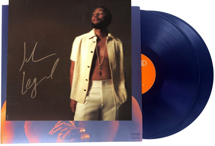 John Legend signed 2022 LEGEND Act 1 & 2 10.5X10.5 Art Card/Album/Double LP