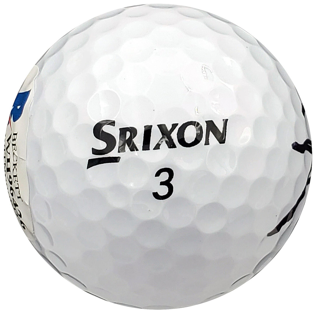 Hideki Matsuyama Autographed Signed Srixon Golf Ball Z Star Beckett BAS