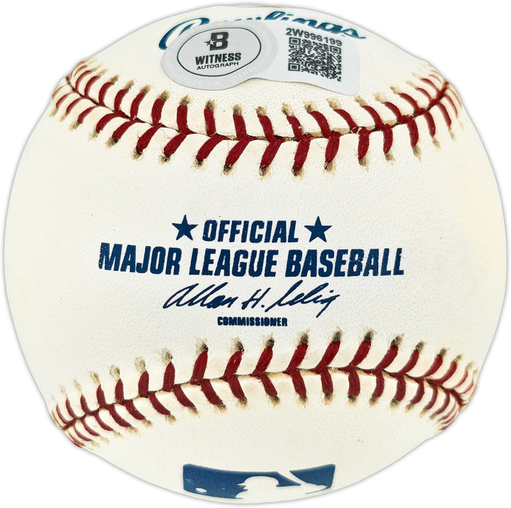 Ichiro Suzuki Signed MLB Baseball Mariners "#51" IS Holo & Beckett Wit #2W996199
