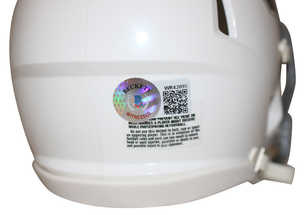 Garrison Heart Autographed Arizona Cardinals Speed Mini Helmet Beckett 35571