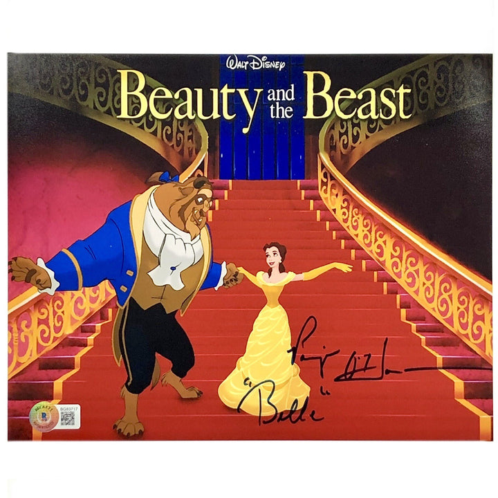 Paige O'Hara “Belle” autograph signed Beauty & the Beast 8x10 photo BAS Beckett