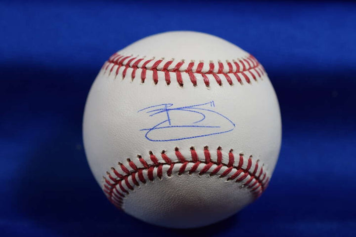 Brett Gardner MLB Authentic COA Autograph Major League OML Signed Baseball 1