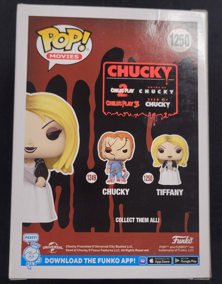 Jennifer Tilly signed Bride of Chucky Tiffany Funko Pop autograph (A) ~ BAS Holo