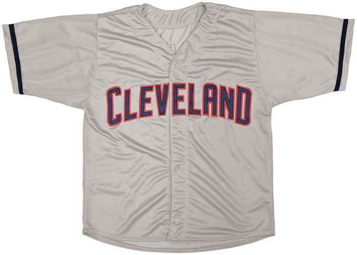 Major League Charlie Sheen Corbin Bernsen Tom Berenger Auto Gray Jersey Beckett
