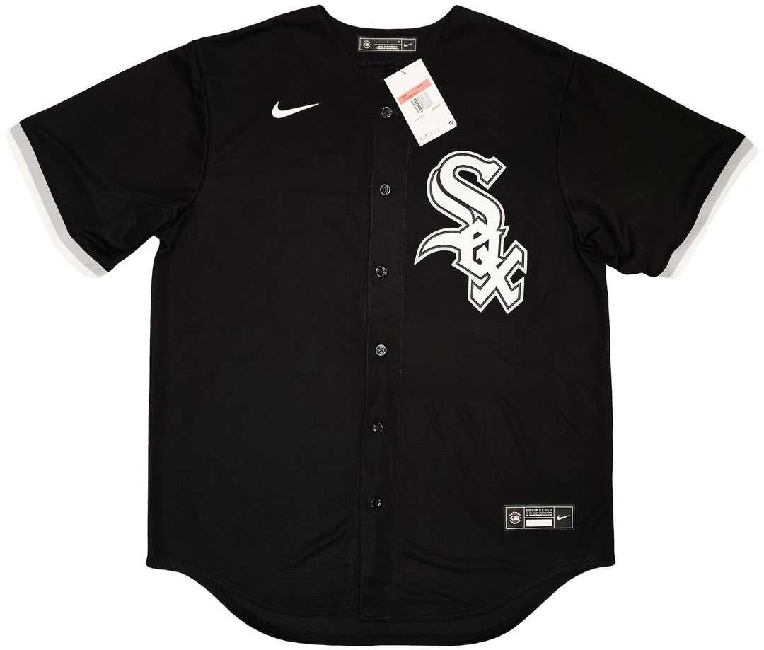 Chicago White Sox Ken Griffey Jr. Signed Black Nike Jersey Size L Beckett Wit