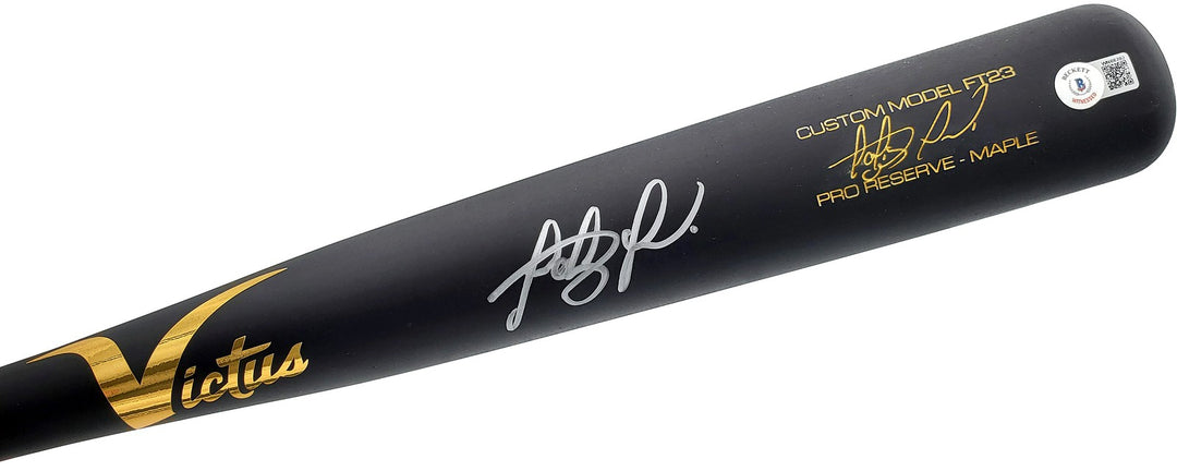 Fernando Tatis Jr. Signed Black Victus Game Model Bat San Diego Padres Beckett