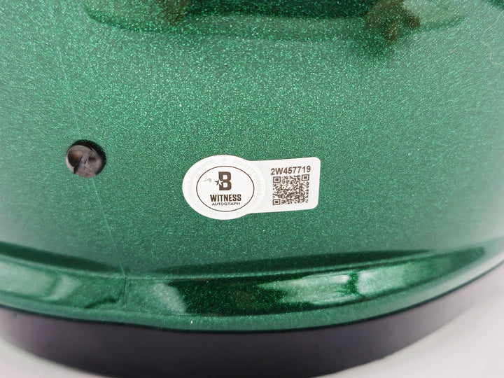 Dillon Gabriel Auto Oregon Ducks Green Full Size Speed Replica Helmet Beckett