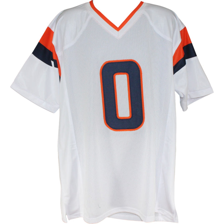 Jonathon Cooper Autographed/Signed Pro Style XL White Jersey Beckett WIT 52834