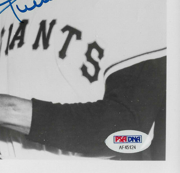 Willie Mays & Duke Snider signed 8x10 photo Mint Autograph Framed HOF PSA Loa