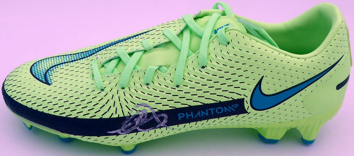 Mason Mount Auto Green Nike Phantom Cleat Shoe Chelsea FC Size 8 Light Auto BAS