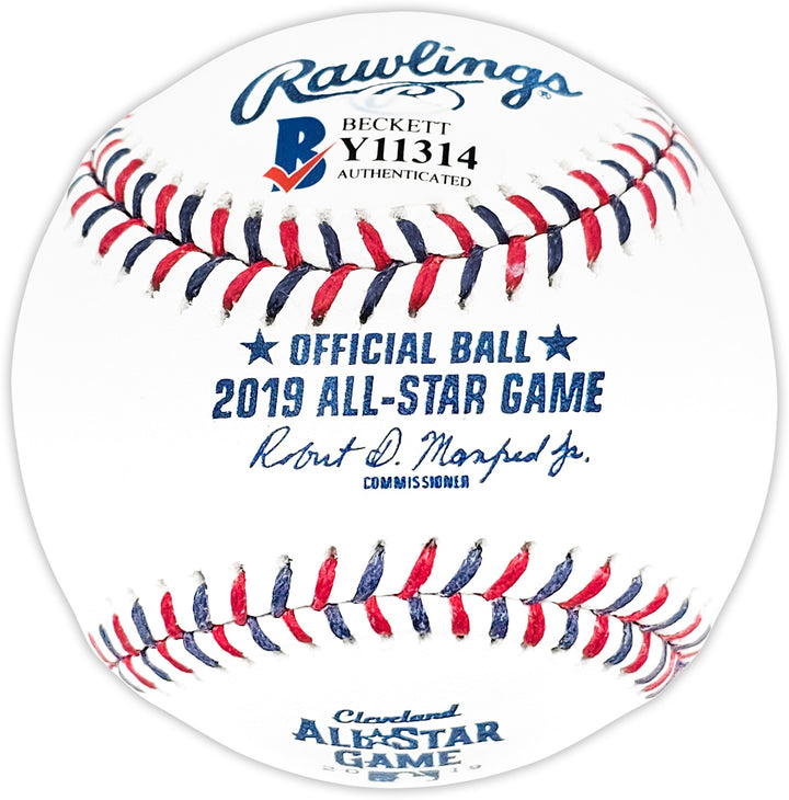 Ronald Acuna Jr. Signed Official 2019 All-Star Game Baseball Braves Beckett