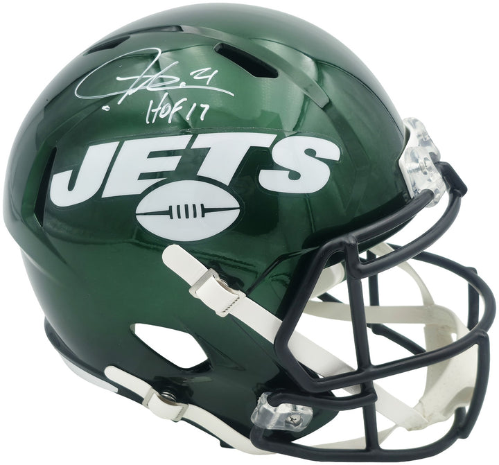 LaDainian Tomlinson Auto Jets Alt Green Full Size Speed Replica Helmet HOF 17
