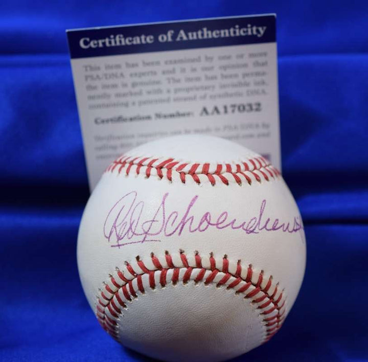 Red Schoendienst PSA DNA Autograph National League Signed Baseball ONL