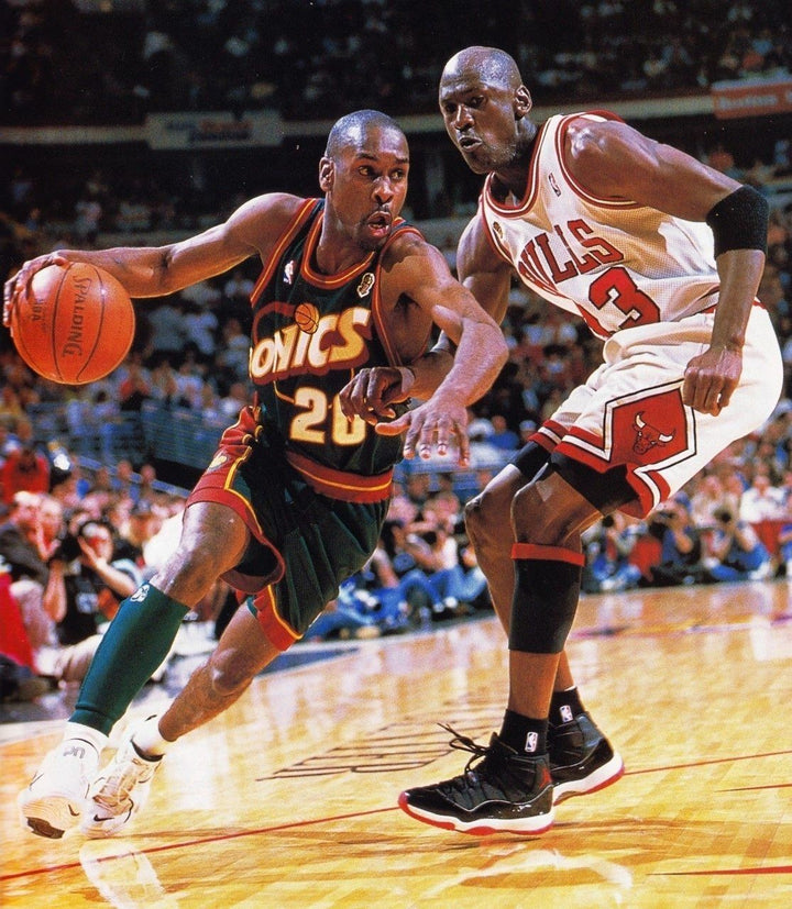 Gary Payton Signed Seattle SuperSonics 8x10 Photo MJ - eBay Live @ the NSCC