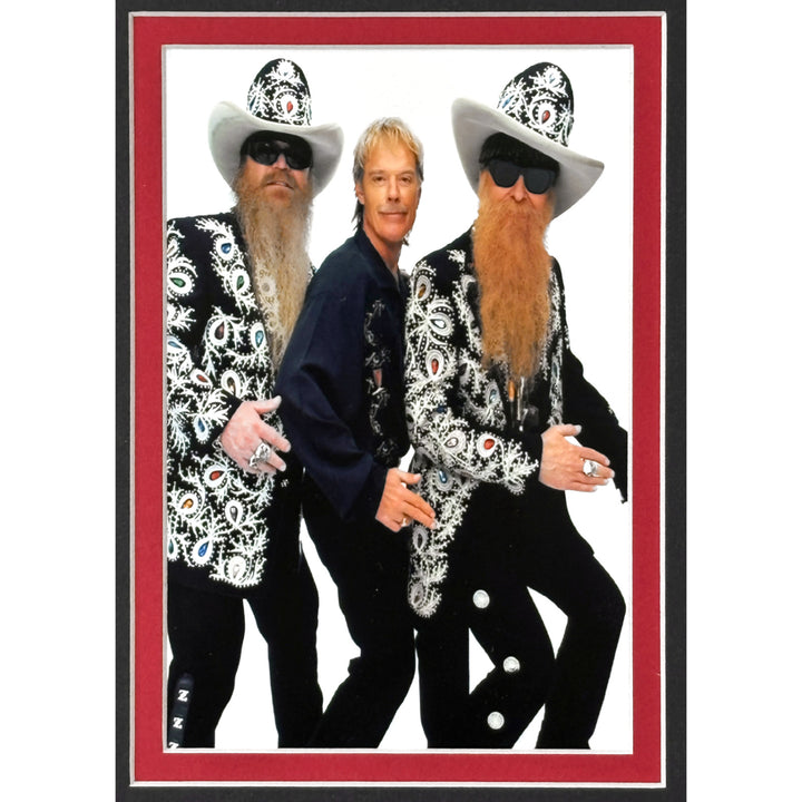 Billy Gibbons Autographed Eliminator Album Framed ZZ Top Backstage Pass Beckett
