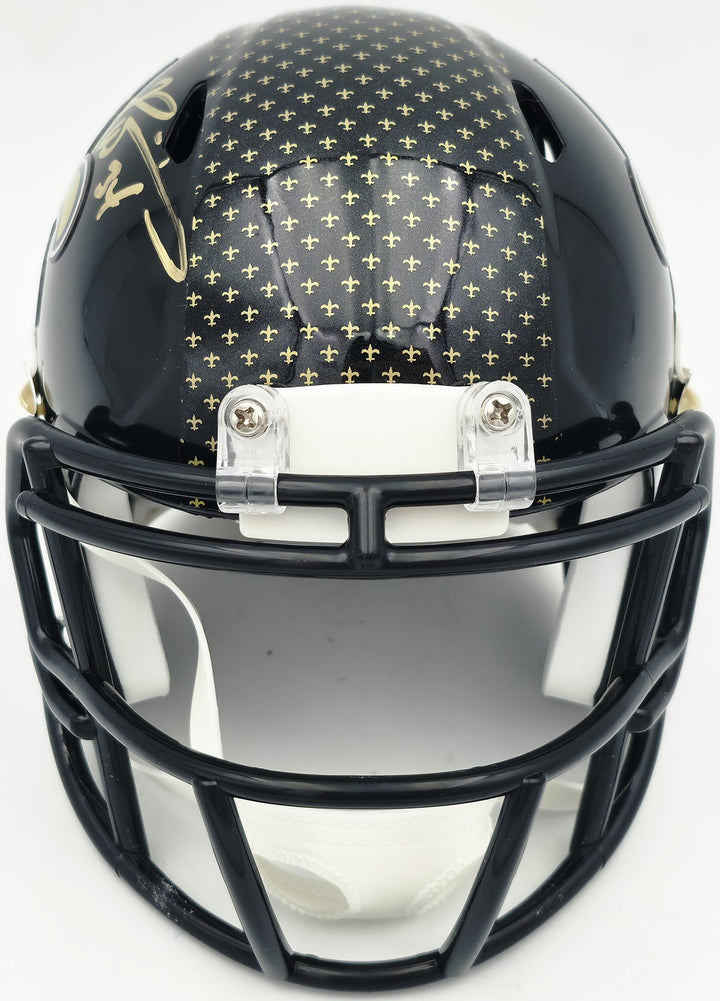 Ricky Williams Signed New Orleans Saints 2022 Alternate Speed Mini Helmet JSA