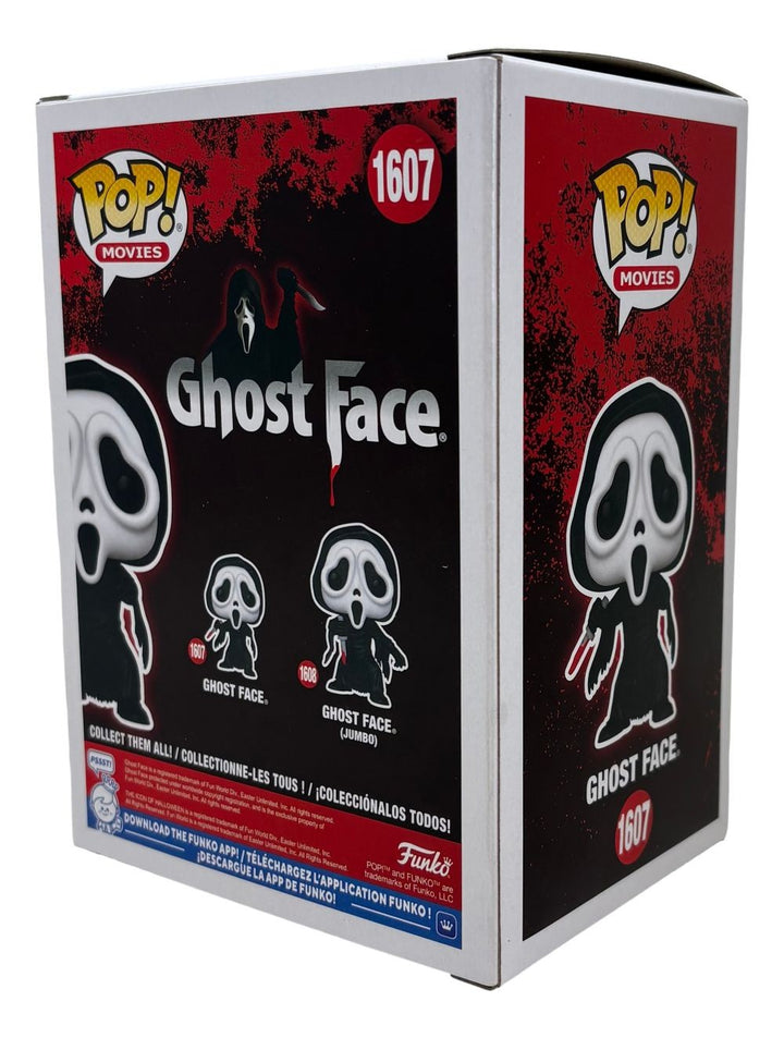 Matthew Lillard Signed Scream Ghostface Funko Pop #1607 Stu Inscribed JSA QR