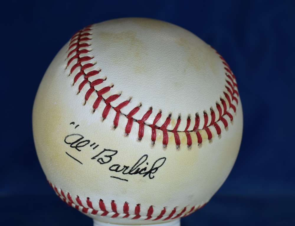 Al Barlick Psa/dna Autograph Feeney National League Baseball Signed Authentic