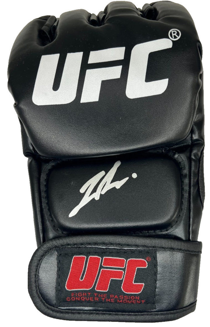 JOSHUA VAN SIGNED AUTOGRAPHED UFC GLOVE CHAMPION THE FEARLESS MMA JSA COA