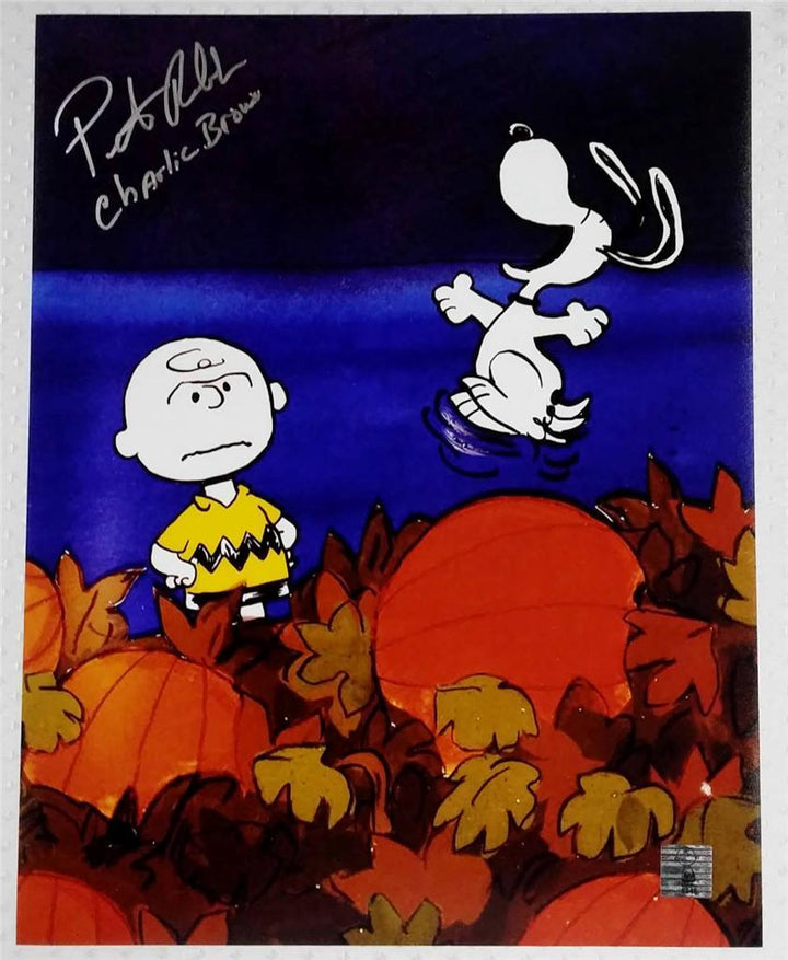 Peter Robbins Voice Of Charlie Brown Signed 11x14 Photo w/ Official Hologram (A)