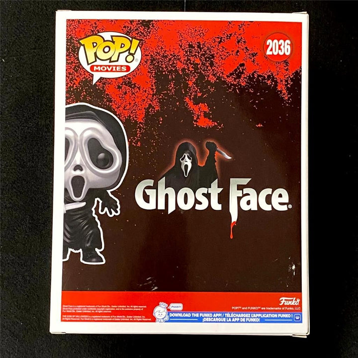 Matthew Lillard Stu & Skeet Ulrich Billy signed Ghost Face Funko Pop VHS ~ BAS