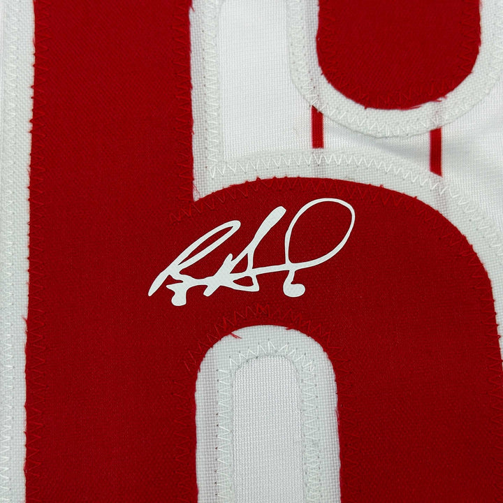 Facsimile Autographed Ryan Howard Philadelphia Pinstripe Reprint Jersey Men's XL