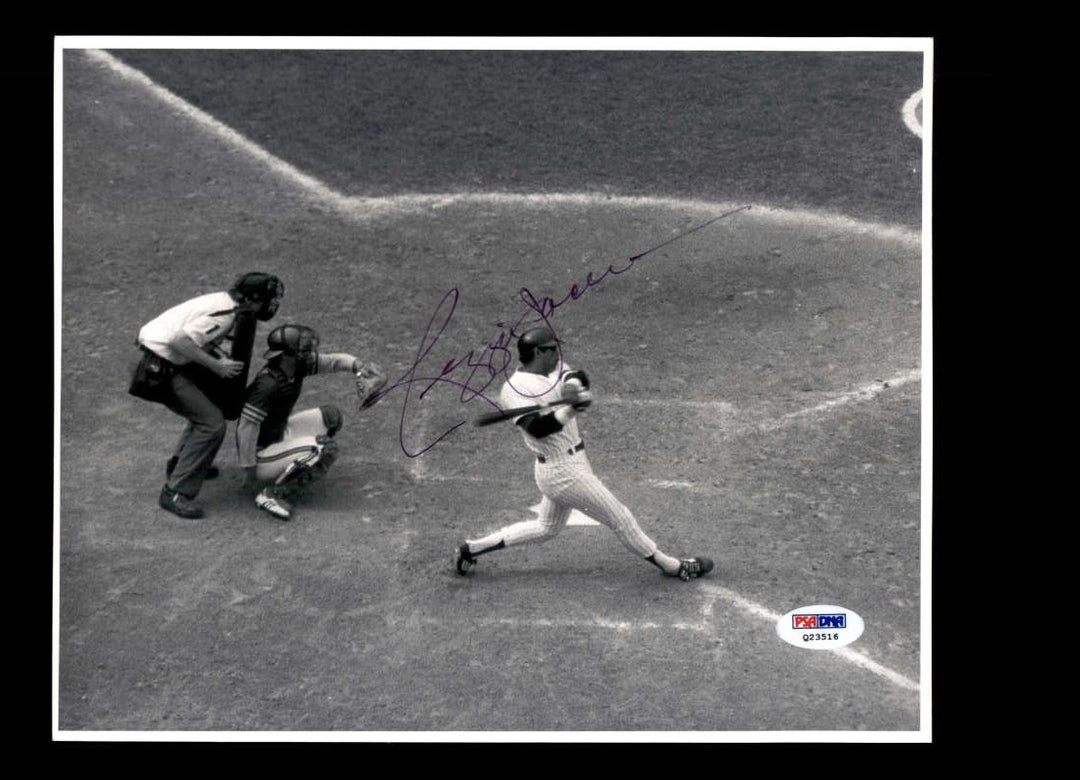 Reggie Jackson PSA DNA Signed Original 8x10 Photo Autograph Yankees