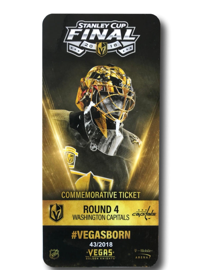 Vegas Golden Knights Commemorative Playoff Tickets Set #D/2018 Stanley Cup