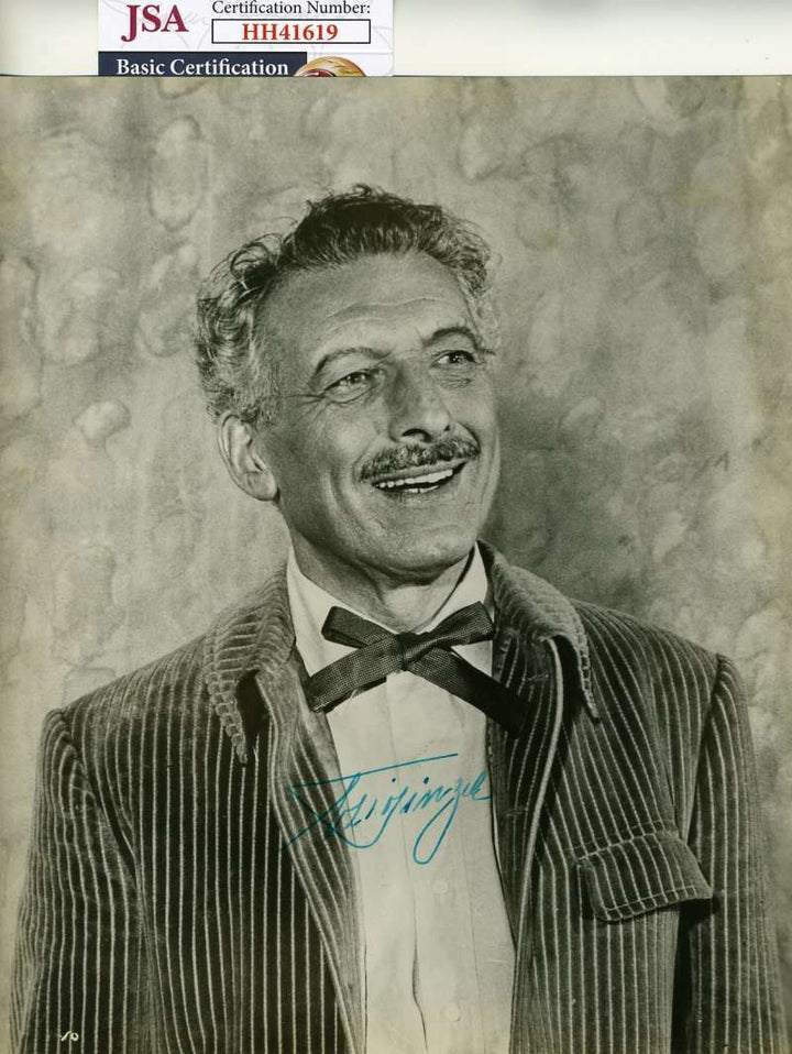 Ezio Pinza JSA Coa Signed 7X9 Photo Autograph