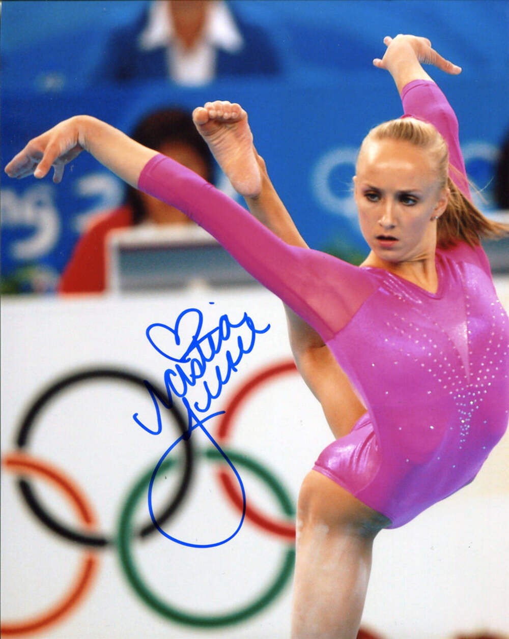 Nastia Liukin Autographed 8x10 Photo