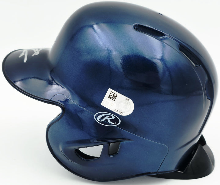 Nolan Arenado Signed St. Louis Cardinals Chrome Blue Mini Helmet Fanatics & MLB
