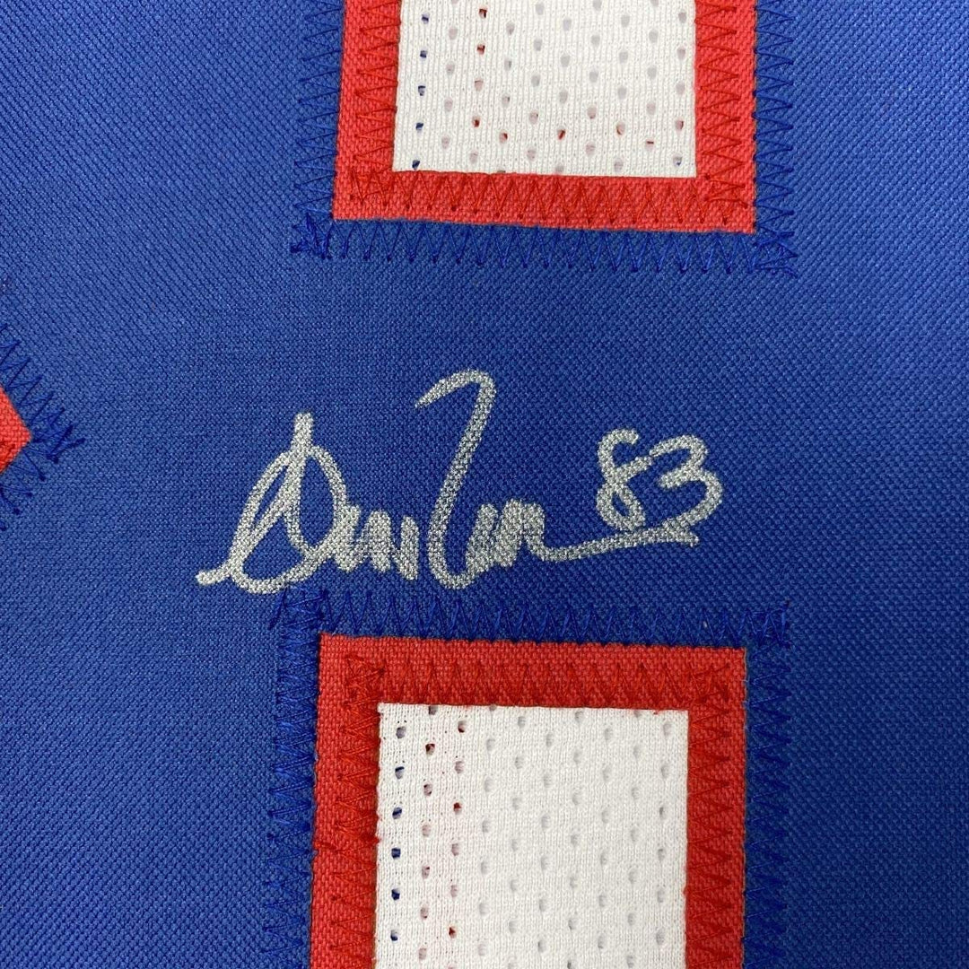 Autographed/Signed ANDRE REED Buffalo White Football Jersey JSA COA Auto