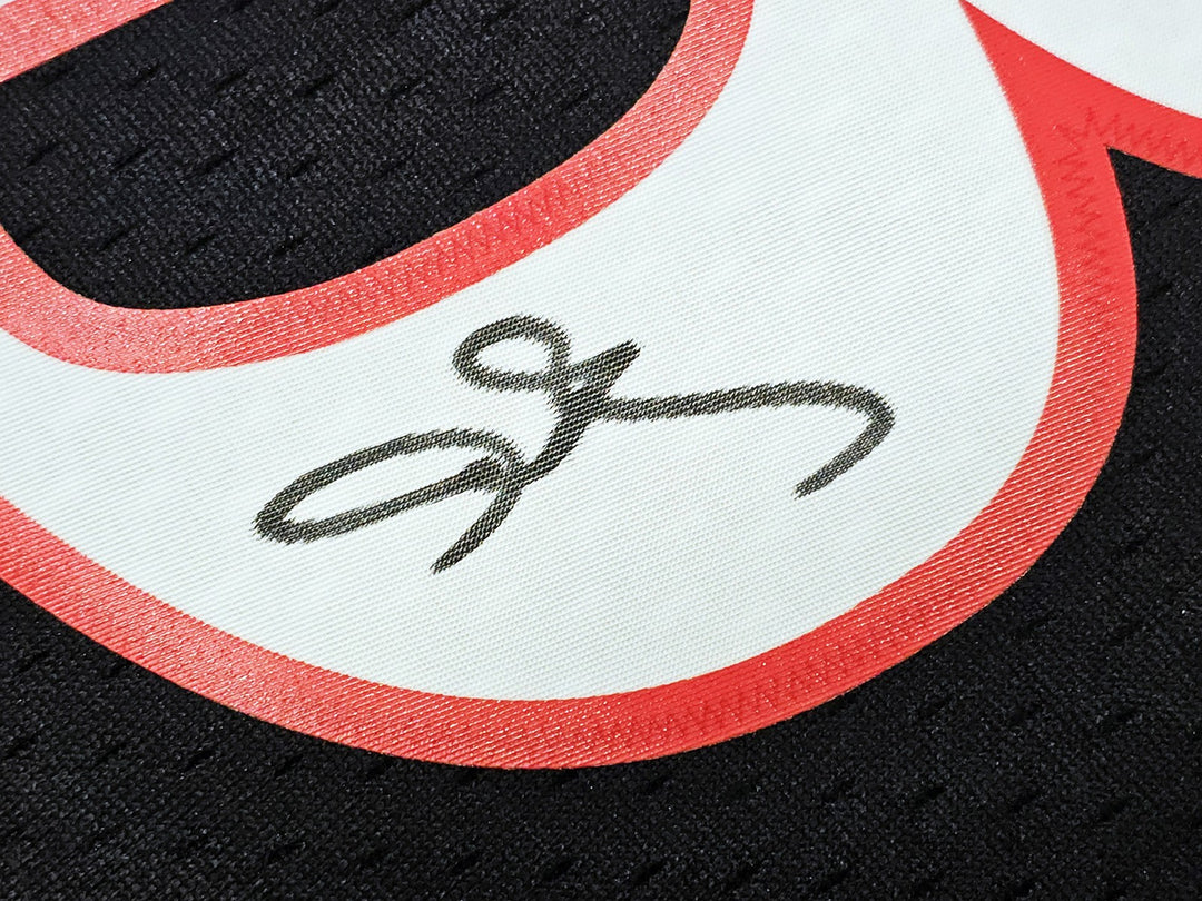 76ers Allen Iverson Auto Black Auth Mitchell Ness 06 HWC Swingman Jersey XXL BAS