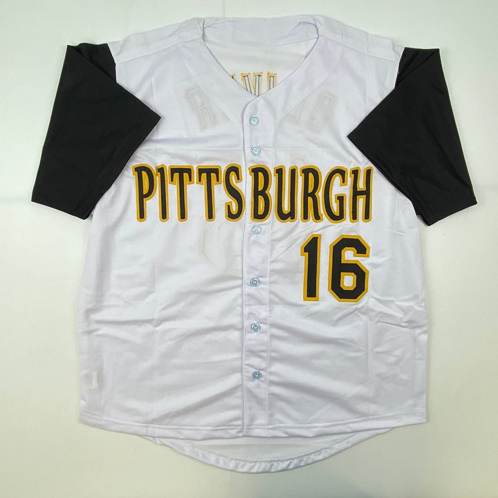 Autographed/Signed Al Oliver Pittsburgh Pirates White Jersey JSA COA