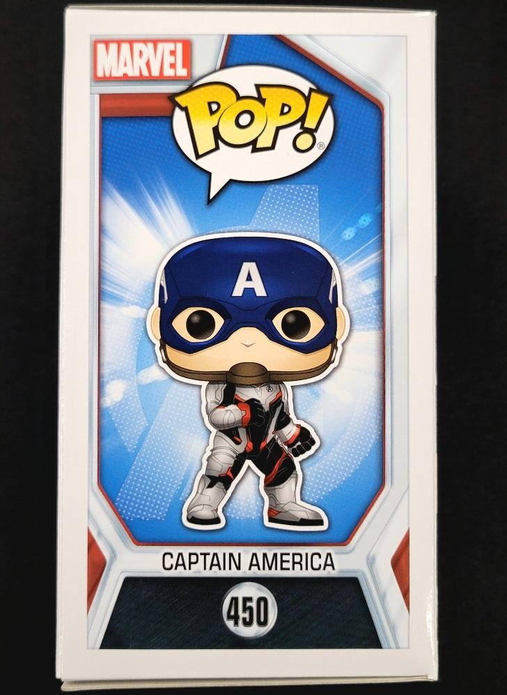 Christian Pulisic signed USA Captain America Funko Pop! autograph A~ Beckett BAS
