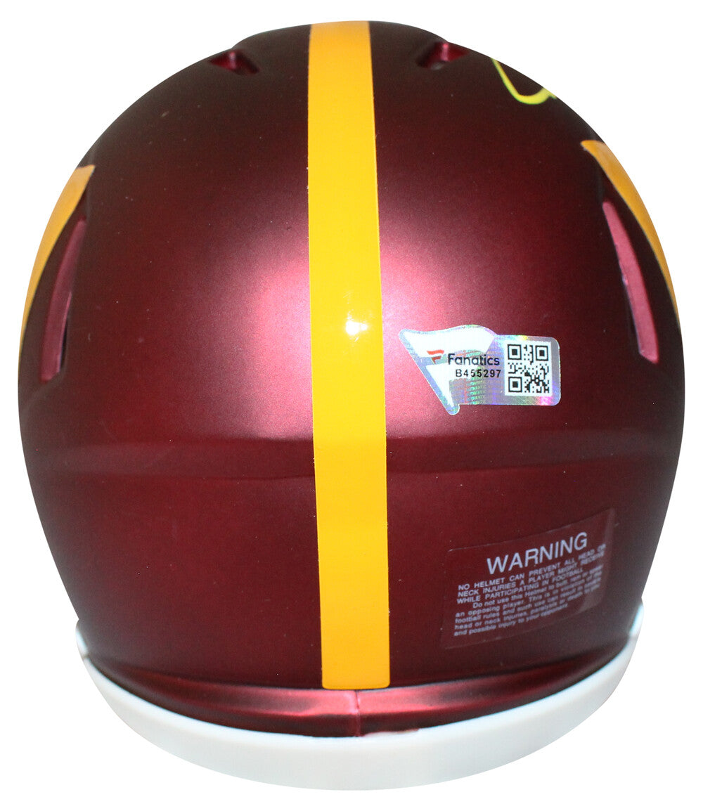 Chase Young Signed Washington Commnaders speed Mini Helmet FAN 40324