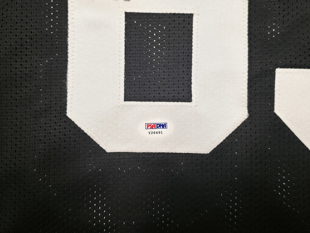 Pittsburgh Steelers Ernie Holmes Signed Black Jersey PSA/DNA