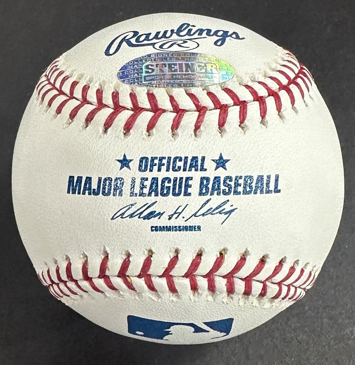 Frank Robinson Signed Official MLB Baseball Orioles Red HOF 82 Autograph Steiner