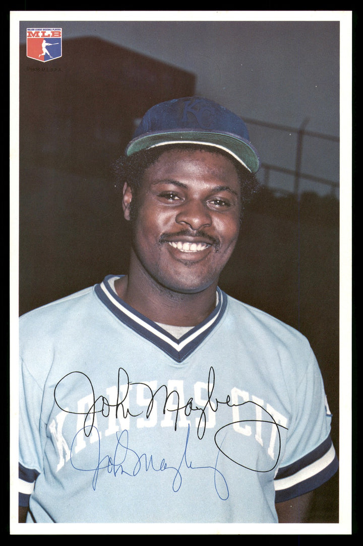 Royals Auto 15 Count Lot of 6x9 Team Issued Photos All Different Al Cowens McRae