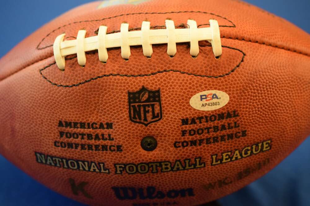 Tom Flores PSA DNA Autograph Official NFL Signed Football SB XV &XIII