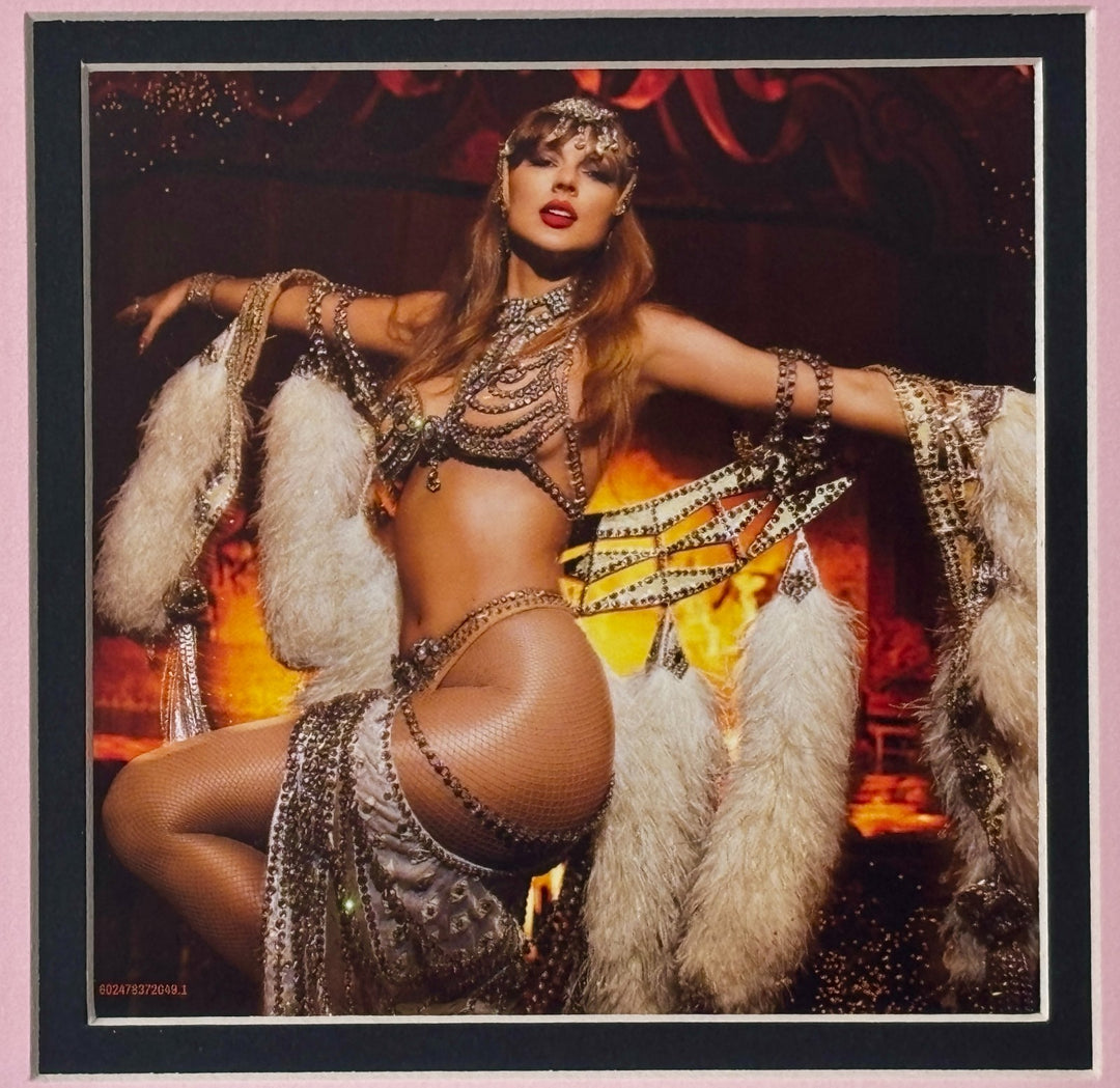 Taylor Swift Autographed Life Of A Showgirl CD Framed Album JSA COA Signed Photo
