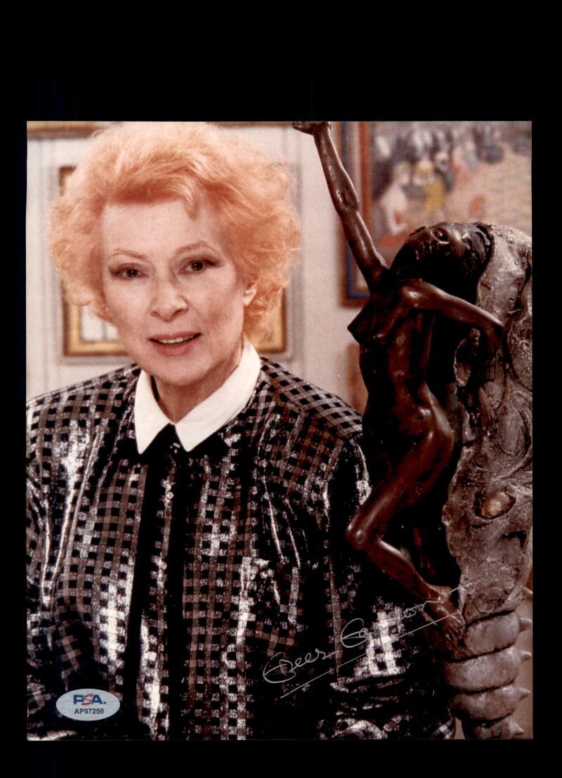 Greer Garson PSA DNA Coa Signed 8x10 Photo Autograph