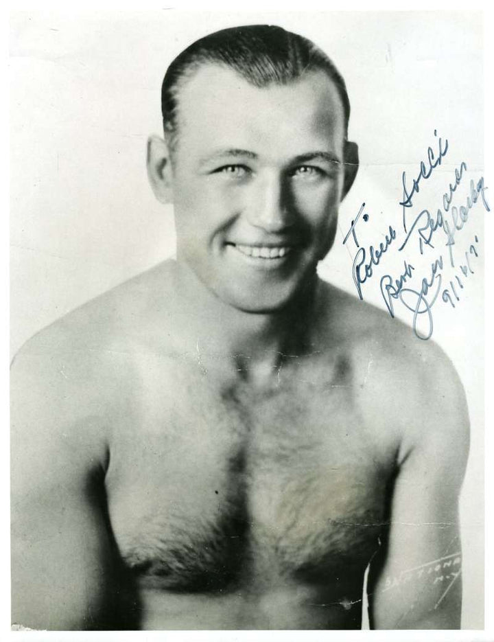 Jack Sharkey Jsa Coa Autograph 8x10 Photo  Hand Signed Authentic