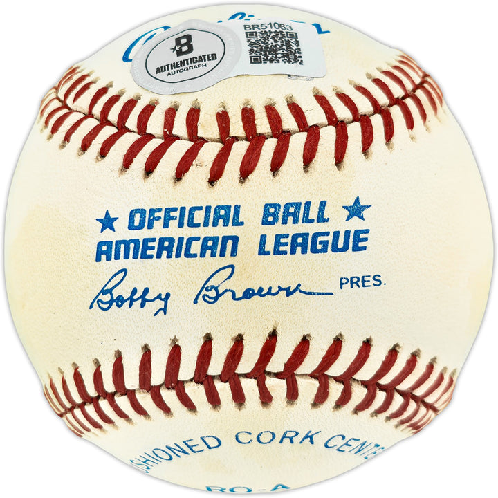 Billy Joel Autographed Signed Official AL Baseball Beckett BAS QR #BR51063