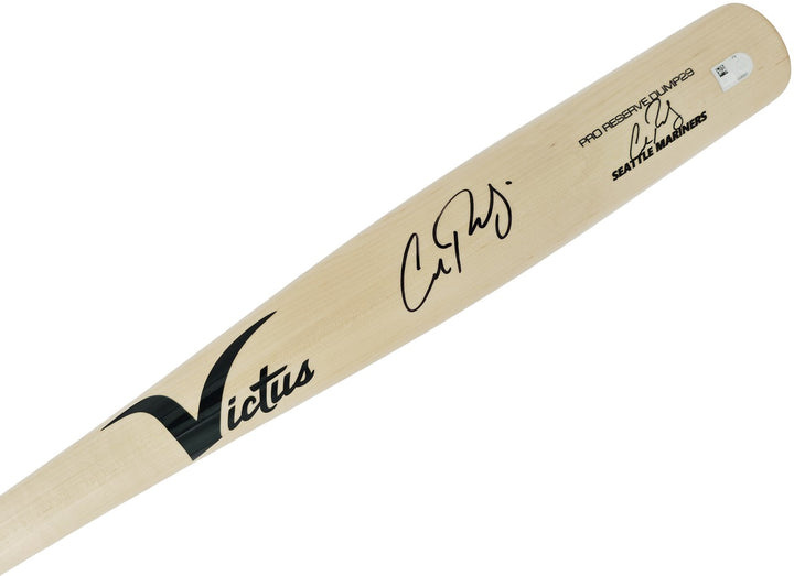 Cal Raleigh Auto Blonde Victus Player Model Torpedo Baseball Bat Fanatics & MLB