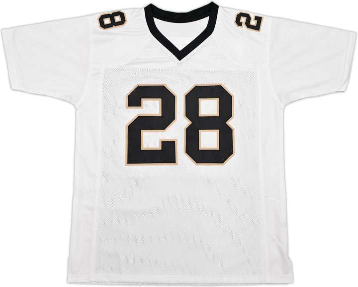 New Orleans Saints Mark Ingram Signed White Jersey Beckett