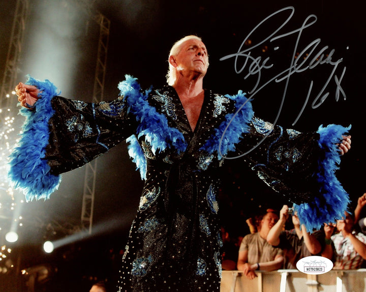 Ric Flair Autographed Signed 8x10 Photo "16x" JSA