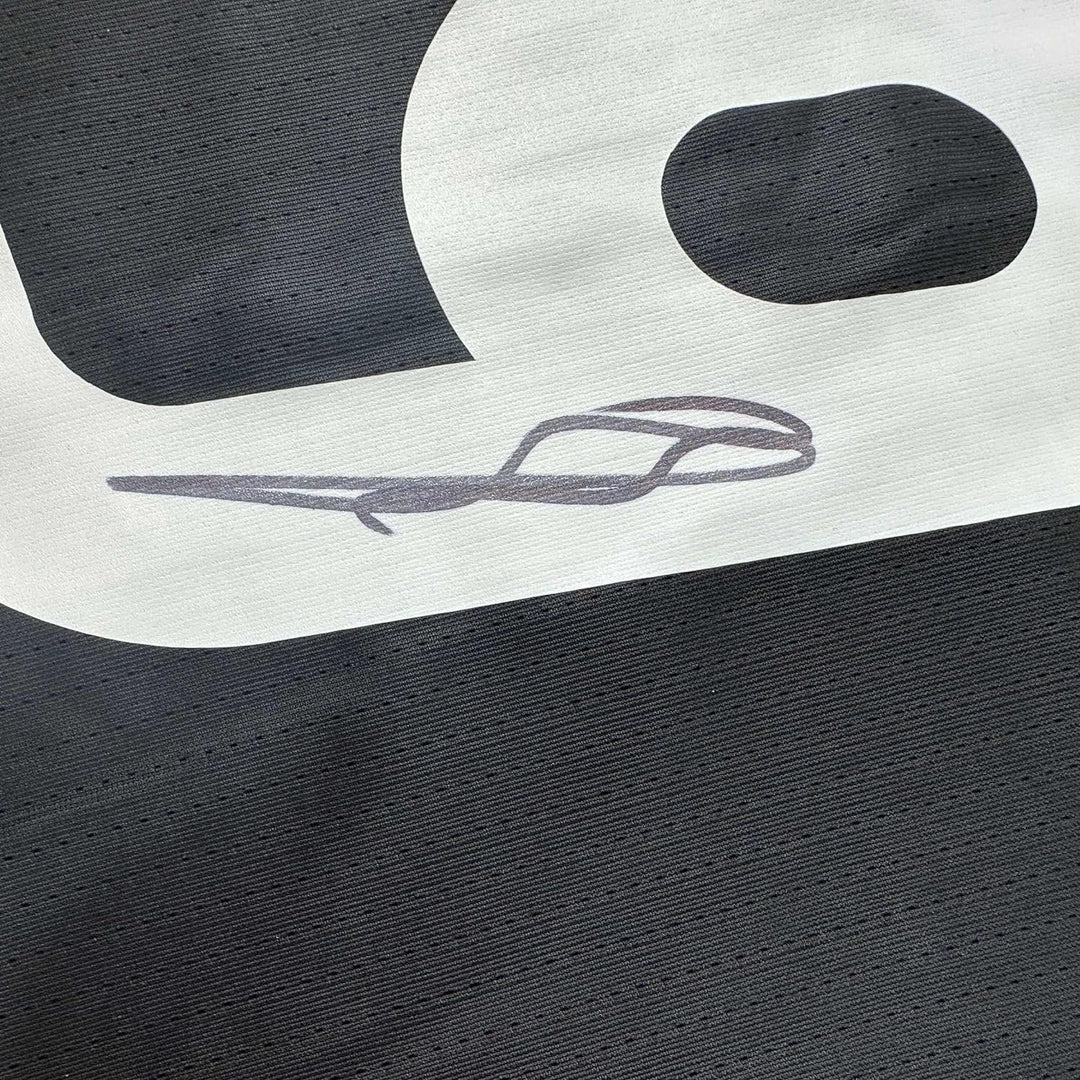 Framed Signed Karim Benzema 35x39 Real Madrid 2016-17 Jersey COA