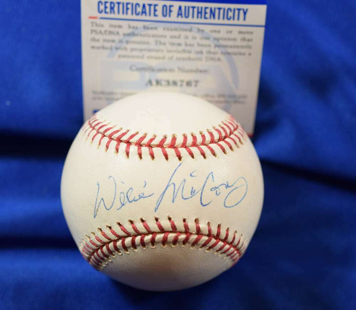 Willie McCovey PSA DNA Coa Autograph Major League OML Hand Signed Baseball